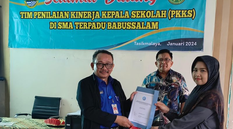 PKKS Kepala SMA Terpadu Babussalam TP 2023/2024