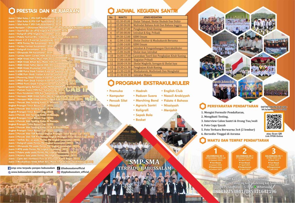 Informasi Penerimaan Peserta Didik Baru TP 2025/2026