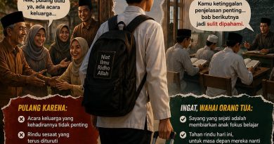 Ketika Rindu Mengalahkan Tujuan Mencari Ilmu