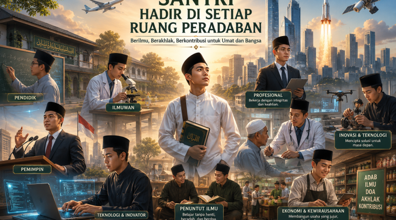 Santri Hadir di Setiap Ruang Peradaban